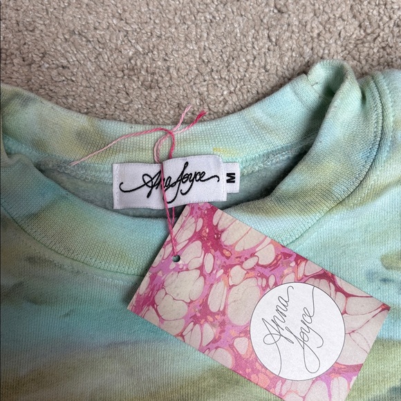 Sea Multicolor Ice-Dye Long Sleeve Sweatshirt - Picture 4 of 4